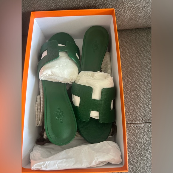 Hermes oasis size 39 fit true to size vert cactus - Picture 4 of 7